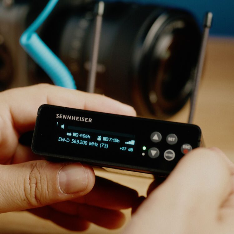 Sennheiser EW-DP 835 SET Camera-Mount Digital Wireless Handheld System - Image 19