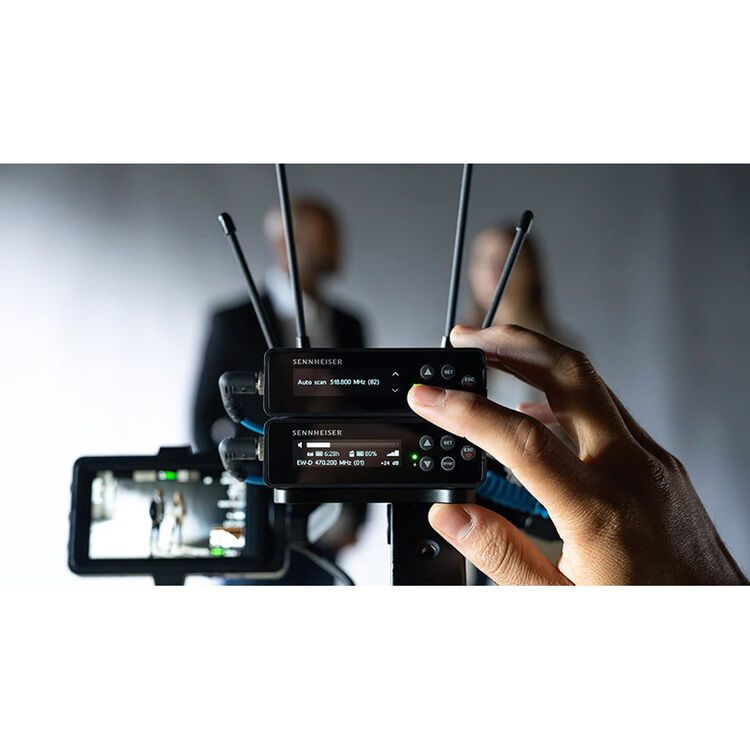 Sennheiser EW-DP 835 SET Camera-Mount Digital Wireless Handheld System - Image 16